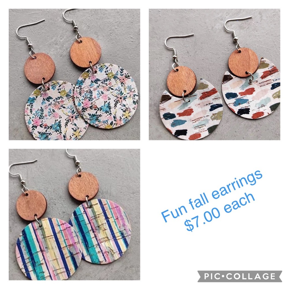 Brand new fall earrings